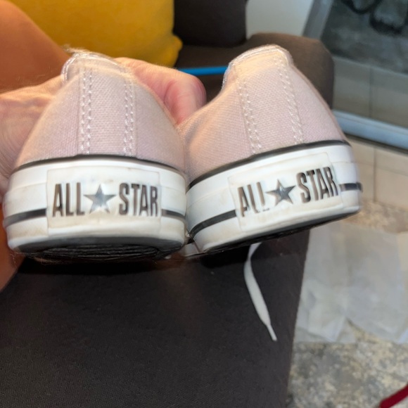 Taupe lavender mystery color, low top converse men 8 women 10 chuck Taylor - Picture 4 of 6